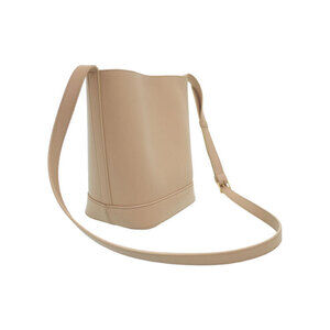 Celine Triomphe Cuir Shoulder Bag Leather Bucket